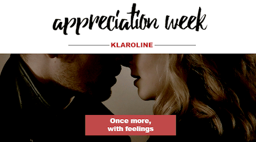 klarolineshippersclub: KLAROLINE APPRECIATION WEEK 2018: 1–8 SEPTEMBER! After asking you if you were