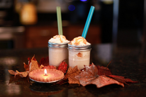 enchanting-autumn:Pumpkin Pie Milkshake by Tabitha Blue / Fresh Mommy on Flickr.