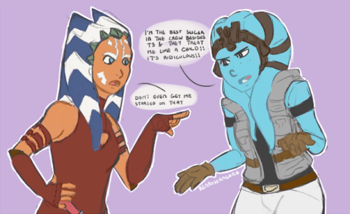 KotOR + TCW // Ahsoka &amp; Missionfirst in what’s probably going to be a series of dumb c