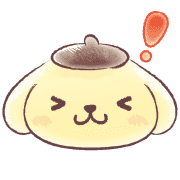 Pompompurin Emoji (watercolors) By SANRIO
