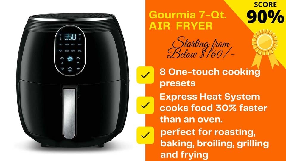 Ultrean Air Fryer ETL/UL Certified,1-Year Warranty,1500W 4.2Qt Electric Hot Air Fryers Oven Oilless Cooker with LCD Digital Screen and Easily Detachable Frying Pot 