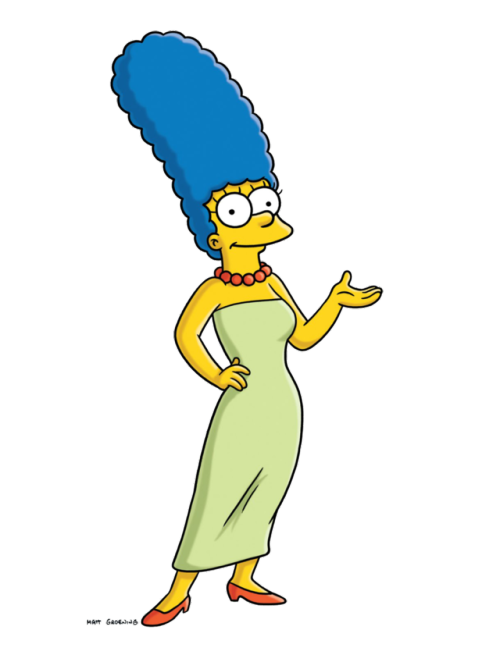 Marge Simpson (The Simpsons) is a lesbian