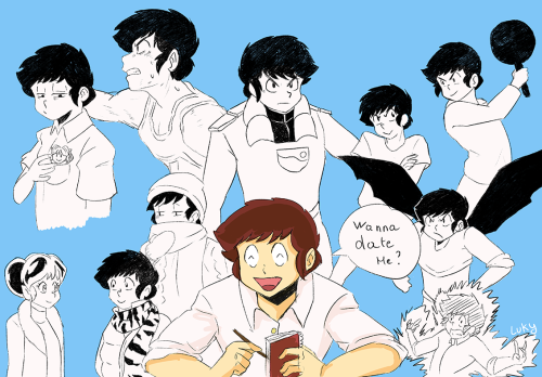 An Ataru’s collection for @darlingthebaka birthday! 