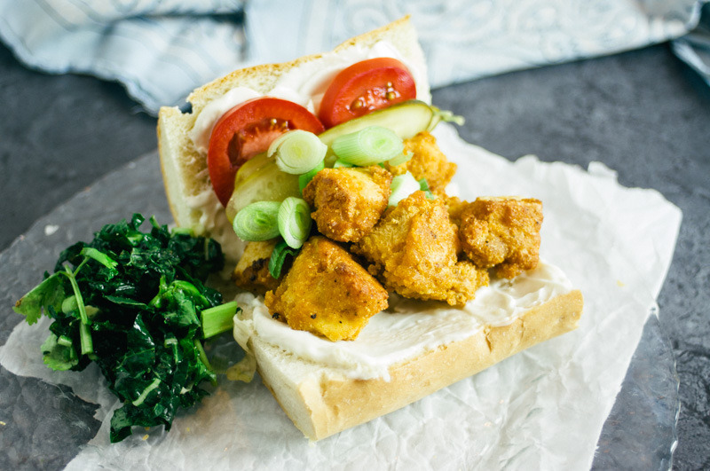 vegan-yums:  Popcorn tofu / Recipe  