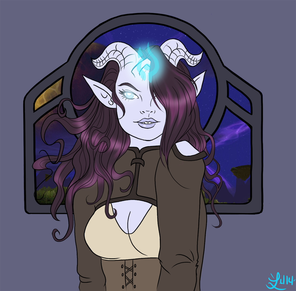 lilenatalem:  More Cintiq Practice =D I picked a sketch I did ages ago of cheshirecatsmile37&rsquo;s