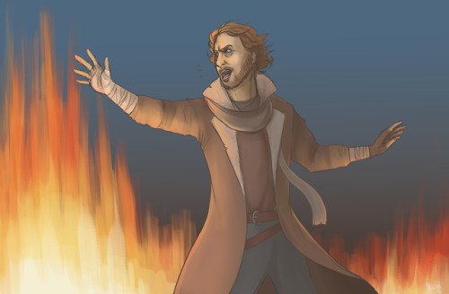 Caleb casting Wall of Fire was such a power move
