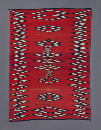 Serape, Diné (Navajo), c.1880, Saint Louis Art Museum: Arts of Africa, Oceania, and the Americashttp