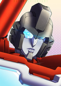 engine-red:  vanvanred:  Bust commission for herzspalter. The deadliest yet most handsome nerd of all, Perceptor! I loved drawing him so much, thanks for commissioning me sweetheart! ~&lt;3 PS I’m working on my commissions one at a time, but the busts