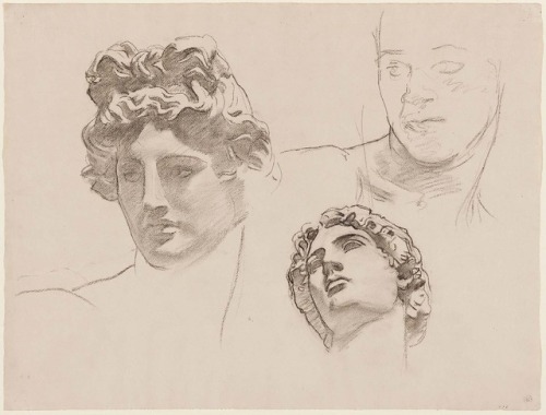 didoofcarthage:  Sketch of Apollo’s head for Classic and Romantic Art by John Singer Sargent&n