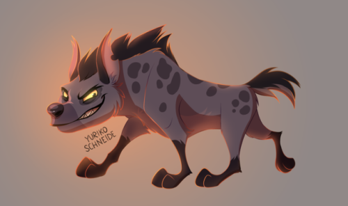 Watched the new ‘The Lion Guard’ episodes and some hyenas happened. Guess there’s even more to come 