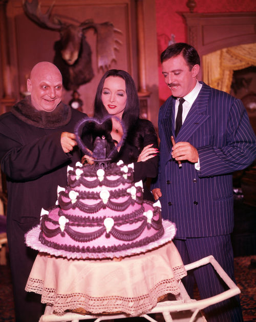 The Addams Family in color, via greggorysshocktheater.