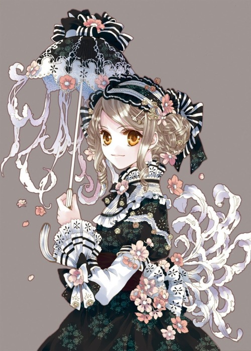 rainbowlogik:  Cute gothic lolita clothing by request 