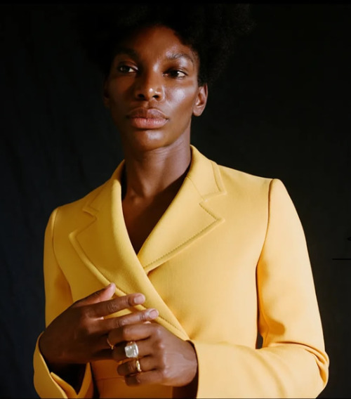 accras:Michaela Coel photographed by Ekua King for Paper Magazine