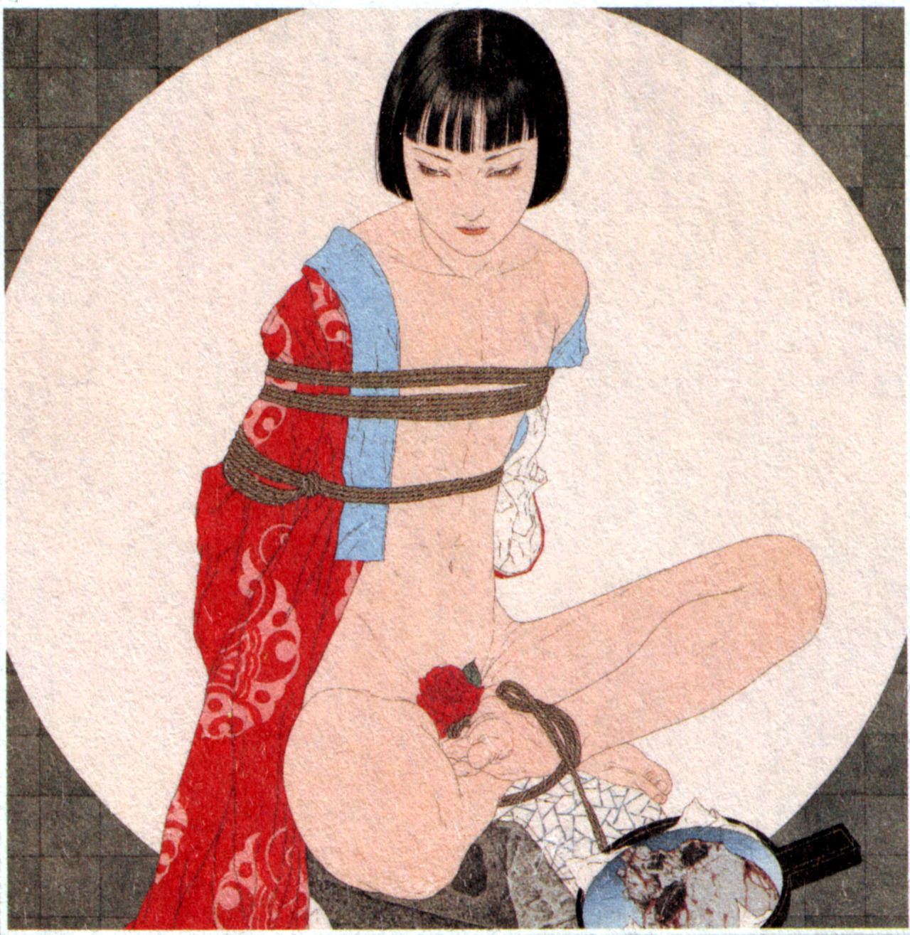 higyaku-no-miki:  山本タカトさんの絵男性みたいだけど、これくらい美しければふつうの人も気にならないよね