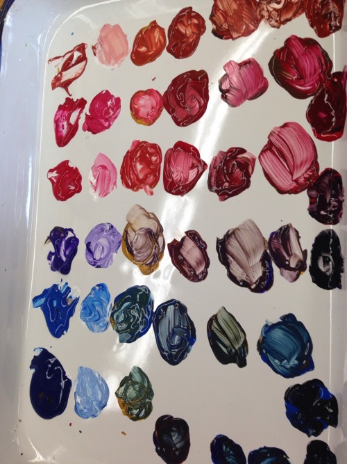 bricklips:  Paint is pretty  -messy vs organized 