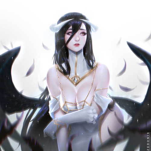 Albedo - Overlord  ♦️ Zeronis ♦️ www.artstation.com/artwork/3K95g