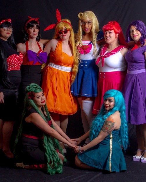 Some more cute photo from our Sailor Moon group at @mtacofficial  Pin up Sailor Scouts are based on 