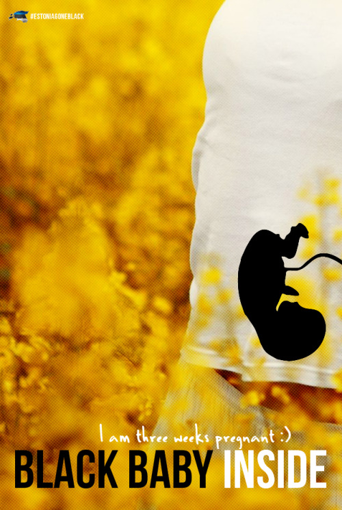estonianbbcslut: I got to know today that I am a little more than three weeks pregnant :) And this c