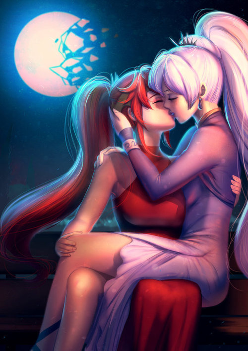 Commission: The Champion and The singer by bakki