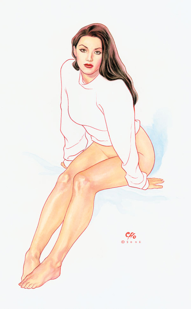 zhitekhoteca:  The art of Frank Cho
