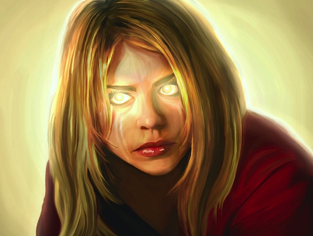 theoncomingsass:  I Am The Bad Wolf - Digital Painting  &ldquo;I create myself.