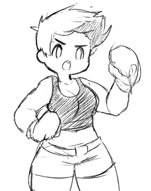 shoguchime:  little macs  love boxing gal