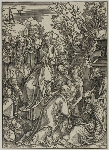 The Deposition, from The Large Passion, Albrecht Dürer, 1496, Art Institute of Chicago: Prints and D