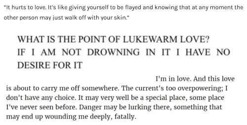 Yeah, Love Hurts.