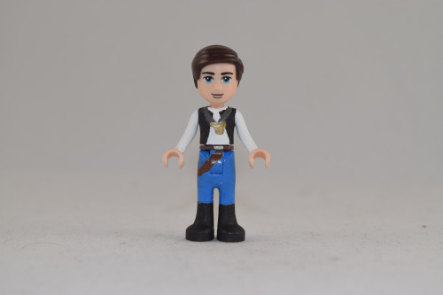 Custom LEGO Friends - Han Solo (Yavin Ceremony) And with this Han, this is 53 custom Star Wars Frien