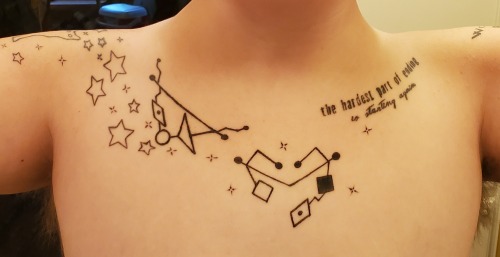 Ursa Major Constellation Tattoo