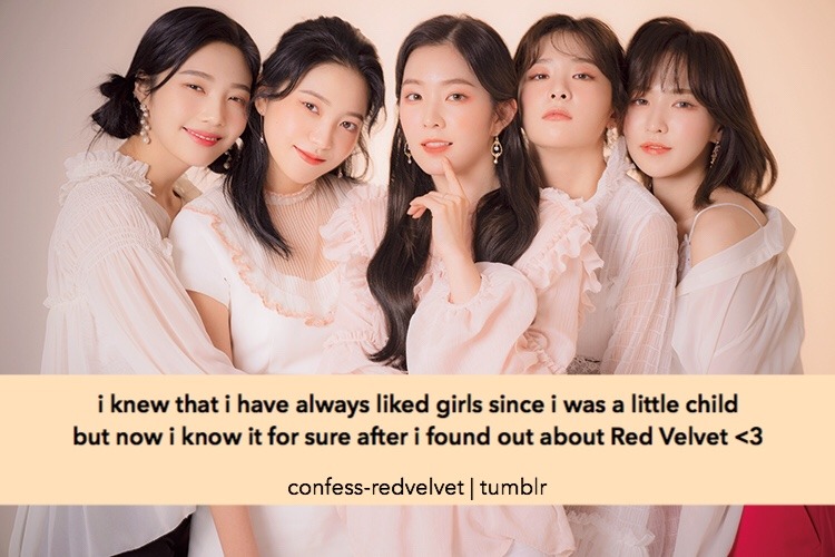 Red Velvet Confession Page