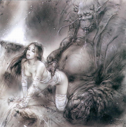 drawn-out-masturbation:  Luis Royo - Prohibited adult photos