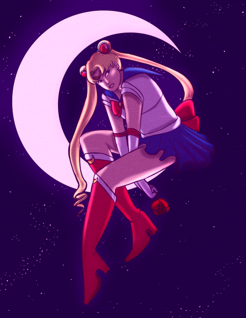 recently started watching sailor moon and i’ve been enjoying it quite a bit!