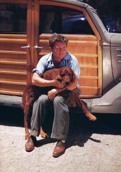 Spencer Tracy; photo for MGM by Eric Carpenter, 1939.