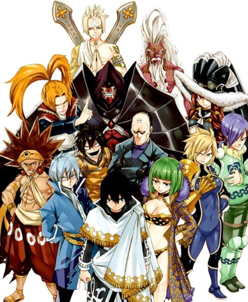 Fairy Tail's Spriggan 12 Named By Me