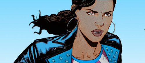 gummybearssurrender: Quit getting in the way of my fists and listen! America Chavez in Young Avenger