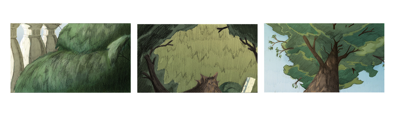 tamerlanbekmurzayev: Des decors pour un exercice de type animation