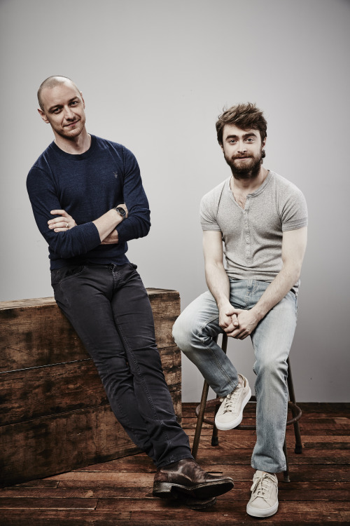 James McAvoy w/ Daniel Radcliffe by Maarten de Boer, July 2015 [HQ×31] pt.6