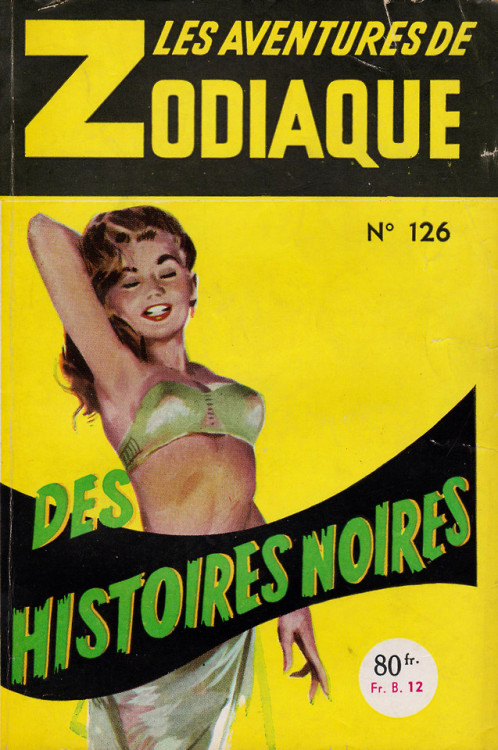 Gaston Martin. Des histoires noires. Les Aventures du Zodiaque. 1957