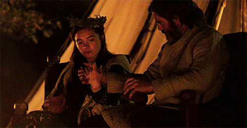 pinesource:Robert the Bruce & Elizabeth de Burgh Outlaw King (2018)
