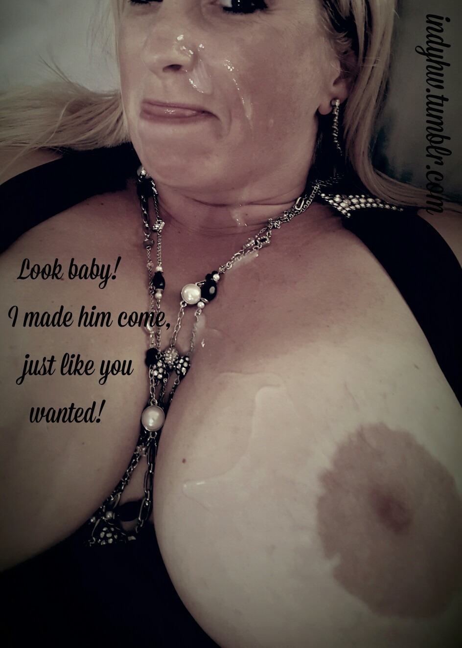 indyhw: #milf #hotwife #cumshot #bigtits 