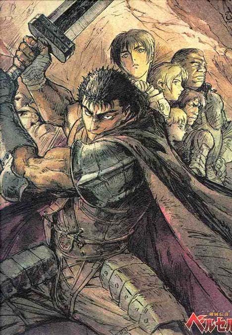 ryuseigum:  Illustrations for the Berserk anime (1997-98) 