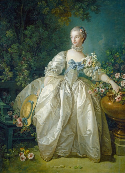 alcrazygoatheartyou:  Madame Bergeret (1766), by Fraçois Boucher