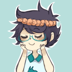  Anonymous: would you considering making homestuck icons with flower crowns? :3 