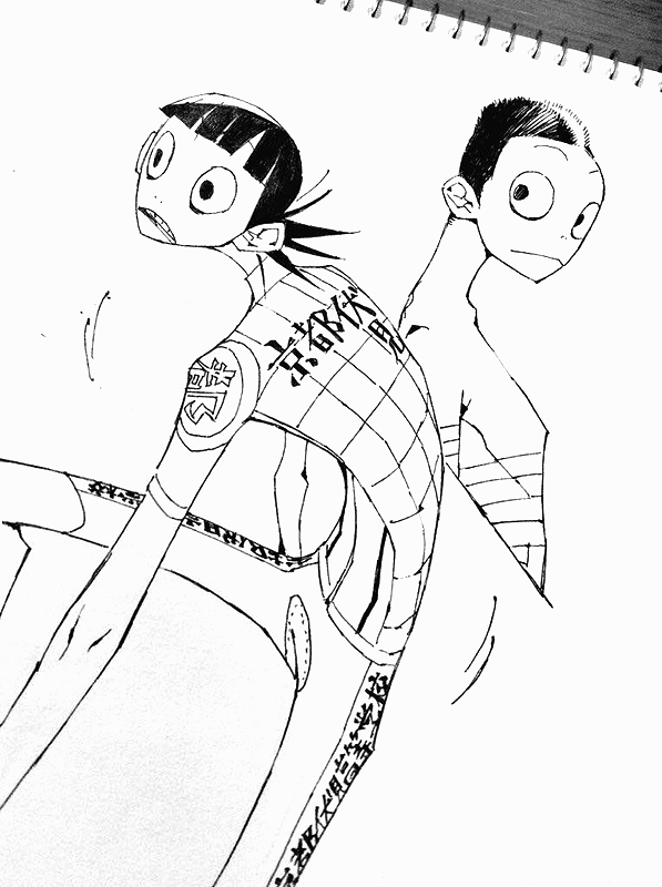 hollowplus:  morning rakugaki