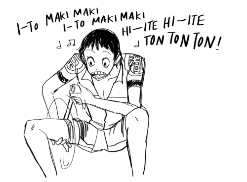 junjouprince:  ito maki maki is a jpn children’s song… cause midousuji likes children songs rite? so *imagines midousuji singing while doing his thigh tapes*