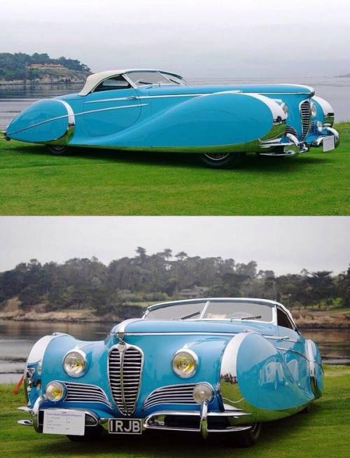 frenchcurious:Delahaye 175S Saoutchik Roadster