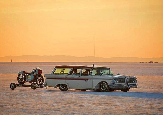 lowbrowcustoms: @cornfieldcustoms rolling on the salt. Wishing we were on the salt