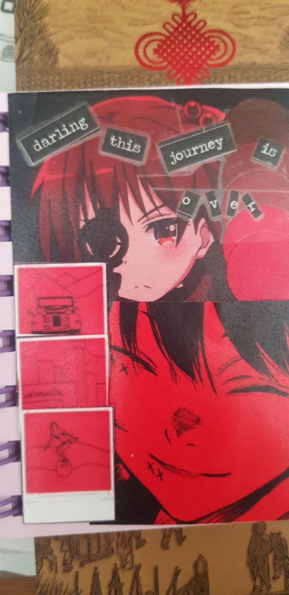 Today's Post Context Is Scrapbook Pages I Made, Also Before Anyone Says I Did Realize I Used The Wrong