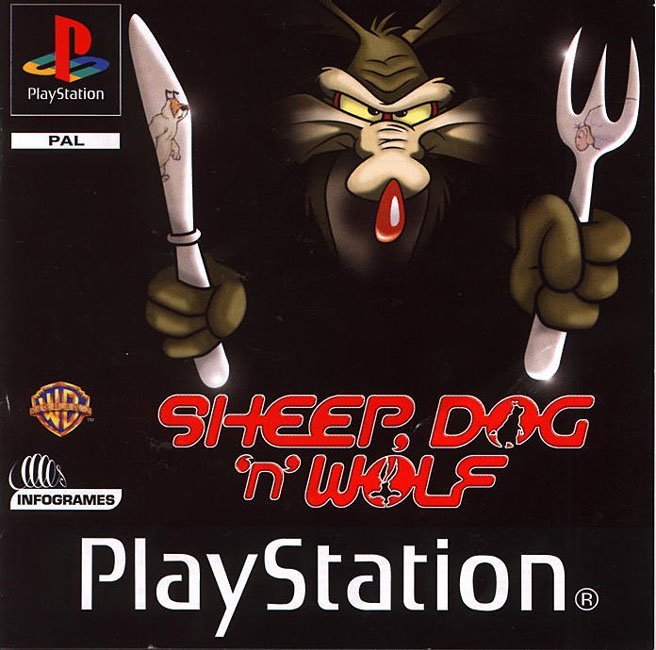 boxartcomparisons:  Box art comparison (US/EU): Looney Tunes: Sheep Raider.